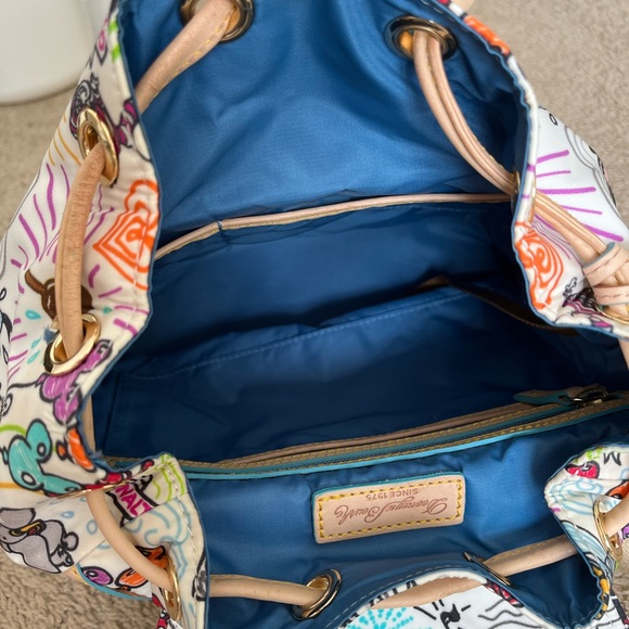 Disney Dooney & Bourke Sketch Backpack *Castle* - Picture 5 of 15